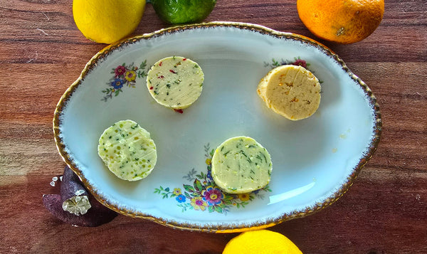 Finger Lime and other Citrus Compound Butters