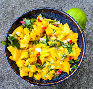 Mango Lime  and Chilli Salsa