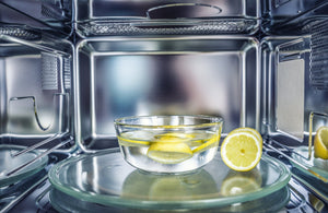 How to Clean a Microwave Oven with Just Lemon and Water