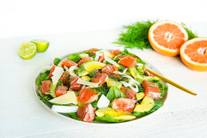 Grapefruit, Avocado and Fennel Salad.