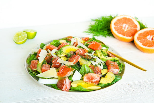 Grapefruit, Avocado and Fennel Salad.