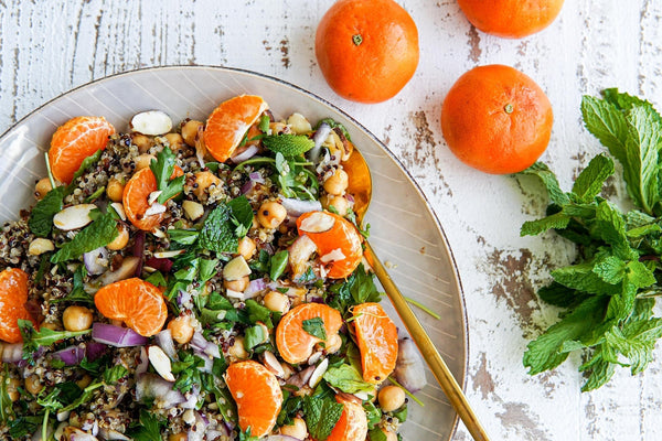 Mandarin and Mint Quinoa Salad