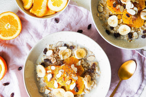 Orange Bircher Muesli- like a ray of sunshine in the morning