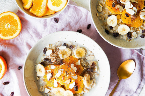 Orange Bircher Muesli- like a ray of sunshine in the morning