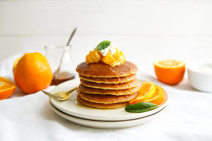 Tangelo Compote Pancakes