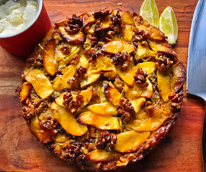 Apple, Lemon and Walnut Cake