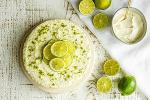 Lime Cheesecake- No Bake with Condensed Milk and Cream Cheese