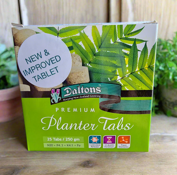 Daltons Premium Planter Tabs – Simple, Sustainable Nutrition for Your Garden